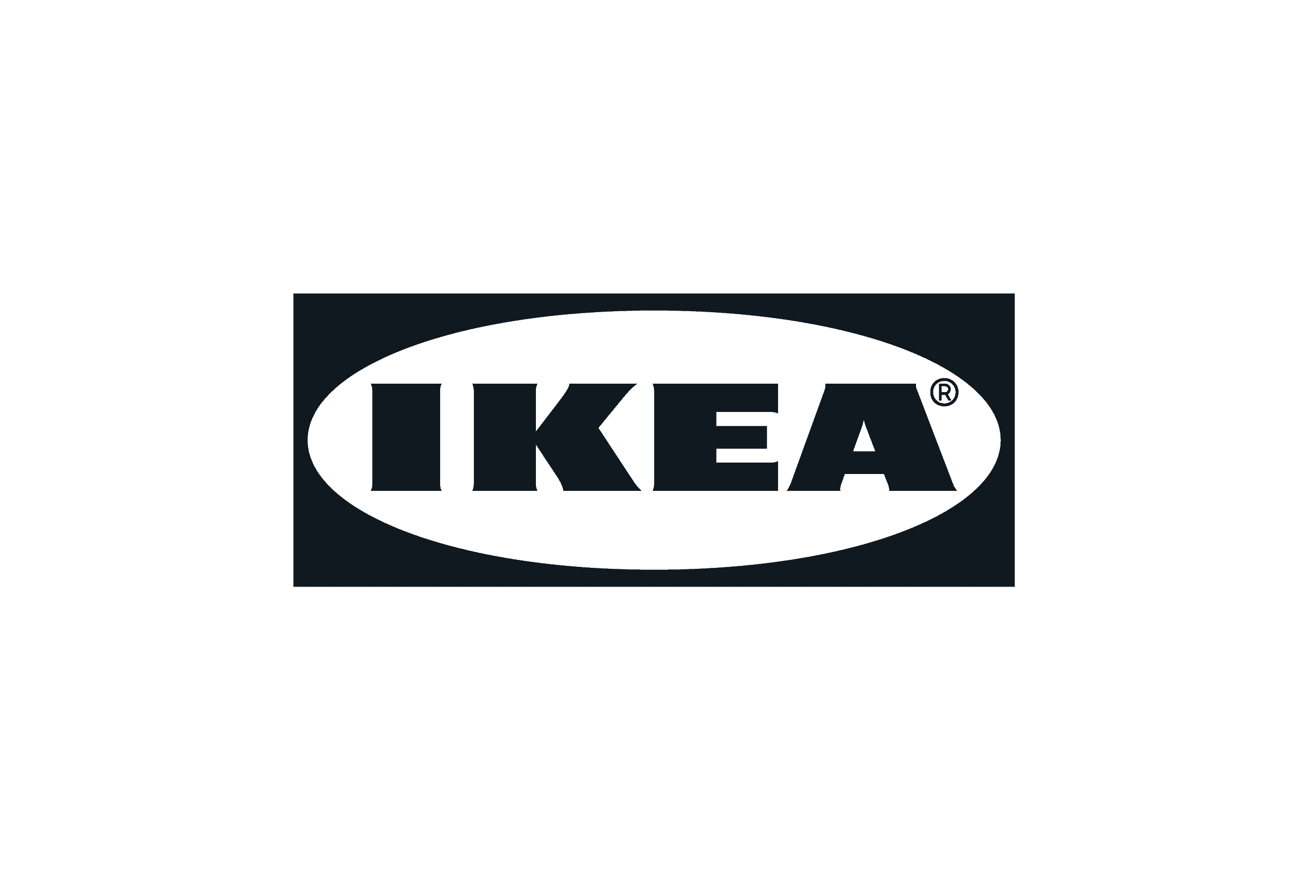 IKEA Logo schwarz weiß